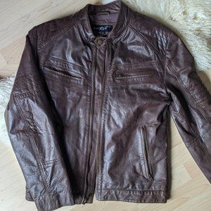 Leather Moto Jacket